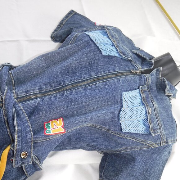 Baby Phat Car Racing jean dress size US X-Large - Picture 9 of 12